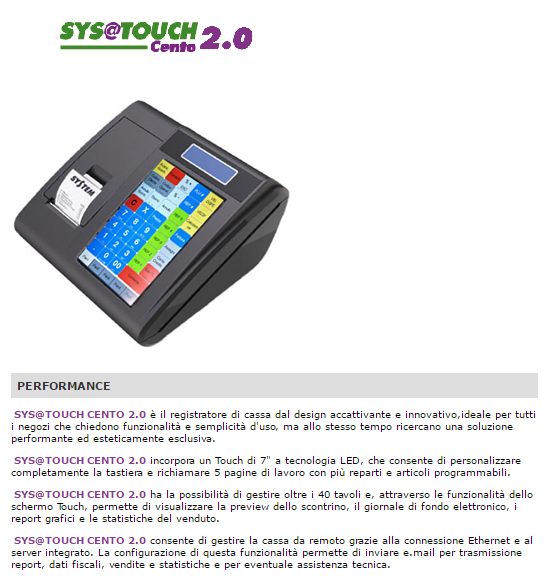 sys touch 2.0